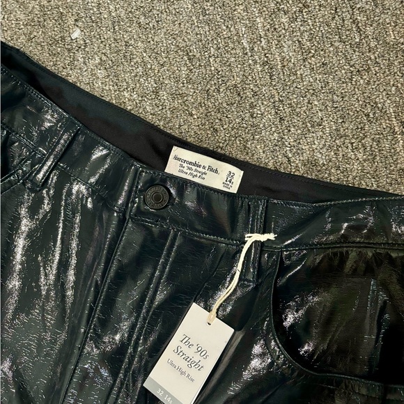 NWT Abercrombie leather pants - Picture 6 of 6